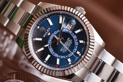 rolex sky dweller steel and white gold review|rolex sky dweller price uk.